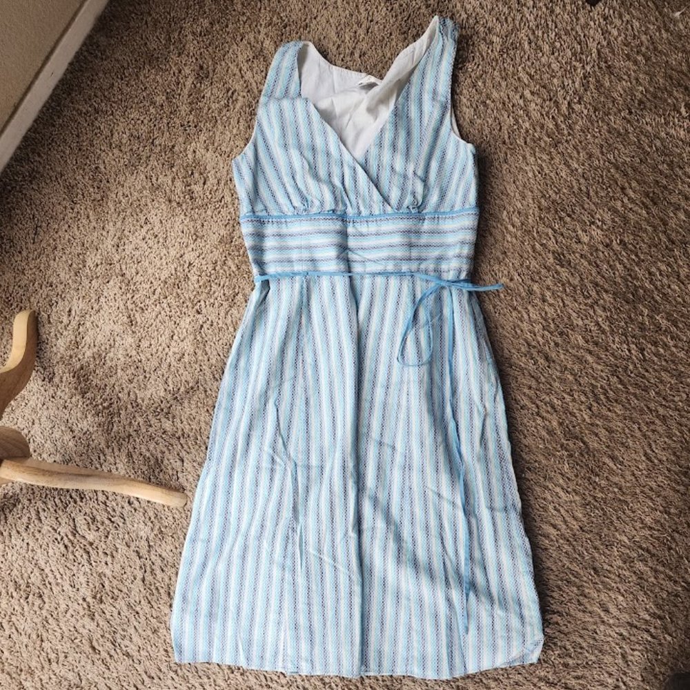 Loft striped summer dress